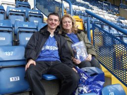 Club members at Stamford Bridge